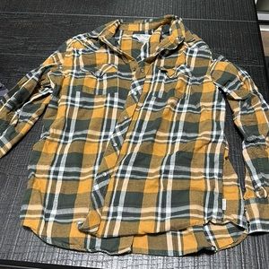 Wind river plaid shirt size large